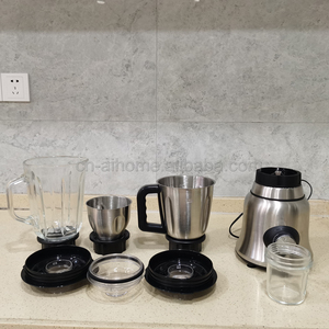 <span class=keywords><strong>เครื่อง</strong></span><span class=keywords><strong>ปั่น</strong></span>อเนกประสงค์ AIHOME 4-in-1 กำลังไฟ 400 วัตต์ พร้อมเครื่องบดเมล็ดกาแฟแบบพกพาและแก้วผสมสแตนเลสสำหรับใช้ในบ้าน - Product Image 2