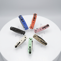 Couteau pliant E-Yon Mini 533 TYZ388 avec manche en nylon et fibre de verre industriel |   Couteau de camping OEM à lame drop point en acier 5Cr15Mov