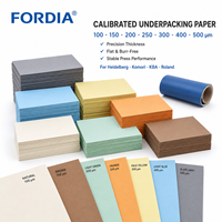Feuille de papier d'entretoise calibrée FORDIA, couverture en caoutchouc pour presse d'impression offset Heidelber/Komori/KBA/Roland (DE)