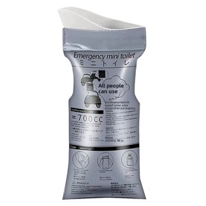 Sac de collecte d'urine portable avec fermeture éclair, conteneur de gel pour pipi, bouteille urinaire de voyage, support de toilette pour voiture, pour hommes, femmes, adultes, urgence - Product Image 1