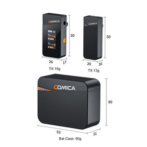 Micrófono Inalámbrico Mini USB de Doble Canal COMICA <span class=keywords><strong>Vimo</strong></span> C3 2.4G - Product Image 3