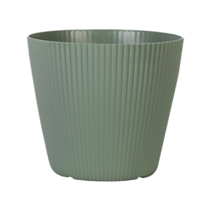 Vase de sol contemporain Fleid - Polyéthylène léger et durable, écologique, réutilisable, résistant à la décoloration, incassable, à large ouverture - Product Image 6