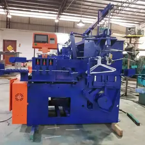 fast speed high output fully automatic galvanized steel wire industrial long neck hanger machine