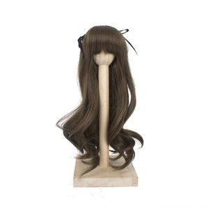 <span class=keywords><strong>Monster</strong></span> <span class=keywords><strong>high</strong></span>-peluca larga de ganchillo, Peluca de color hermoso para muñecas de 18 pulgadas BJD 1/4 1/ 6 1/8, venta al por mayor - Product Image 1