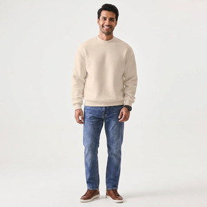 Haute Qualité Polaire Épaississement Mock Neck Sweat Mode Impression Polaire Pull pour Hommes Hoodies & Sweatshirts - Product Image 1
