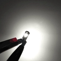Bombilla LED T5 3LED 3030 con Chip Blanco y Rojo para el Tablero de Instrumentos del Automóvil, 12V/24V, Estilo Automotriz, Alto Lumen