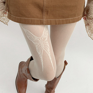 Pantimedias con Patrón de Mariposas sin Costuras, Ultra Finas, de Malla, para Mujer, Sexys, con Recortes, Transparentes - Product Image 5