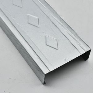 Cadre de cloison sèche moderne et élégant de 2 à 5/8 pouces, profilés en acier galvanisé durable <span class=keywords><strong>pour</strong></span> goujons en métal, matériaux de construction <span class=keywords><strong>pour</strong></span> plafond - Product Image 6