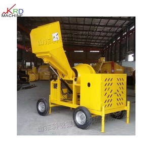 Bétonnières de chantier de grande taille fabriquées en Chine à <span class=keywords><strong>prix</strong></span> compétitif avec élévateur, faciles à utiliser pour l'Afrique - Product Image 2