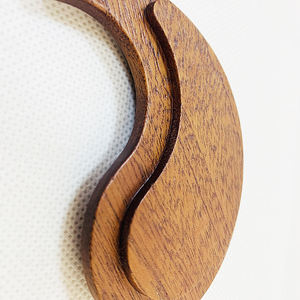 Outil de massage Guasha Planche à gratter en bois pour encens visage Bois Guasha - Product Image 5