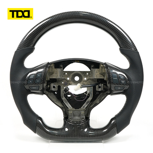พวงมาลัยคาร์บอนไฟเบอร์สีดำ TDD สำหรับมิตซูบิชิ - Product Image 2