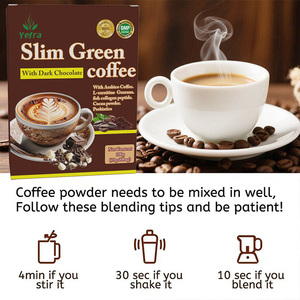 Yefra Slim Green Coffee con Estratto di Cioccolato Fondente in Polvere, Brucia Grassi, Stimolante <span class=keywords><strong>Dimagrante</strong></span>, Migliora il Sistema Digestivo, Prodotto per la Perdita di Peso - Product Image 4