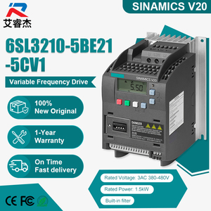 Nuevo Variador de Frecuencia Original SINAMICS V20 6SL3210-5BE21-5CV1, 3AC 380-480V 1.5kW Trifásico con Filtro Integrado - Product Image 1