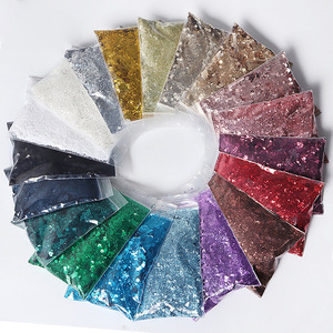กลิตเตอร์สีผสมขนาดใหญ่ 50 กรัม สีแพลตตินั่มโรส ประกายวิบวับ สำหรับงานประดิษฐ์แก้วสองชั้น DIY - Product Image 1