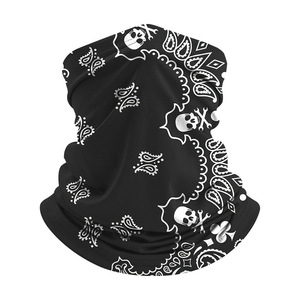 Paisley Print Neck Warmer Ice Silk Breathable Quick Drying Cycling Face Mask Unisex Summer Outdoor Cover - Product Image 1