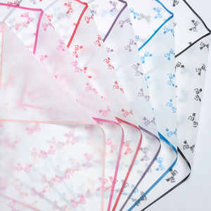 Papel de Envolver para Flores con Borde Mágico Semitransparente, Papel para Empaquetar Ramos Florales, para Floristería - Product Image 2