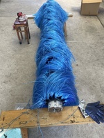 Rouleau de brosse à fibres pour machine à laver les voitures, à pousser à la main, pour le nettoyage extérieur des bus et trains, personnalisé OEM, marque privée, industriel, DIY