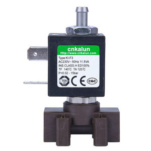 Cnkalun seri KL-F3 12V/24VDC 120V/240VAC 2 stasiun dan <span class=keywords><strong>3</strong></span> cara tekanan tinggi tutup Normal katup Solenoid dengan kualitas tinggi - Product Image 5