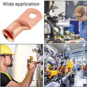 Bakır boru <span class=keywords><strong>SC</strong></span> otomotiv terminalleri olmayan yalıtımlı kablo pabucu konnektörler terminalleri - Product Image 5