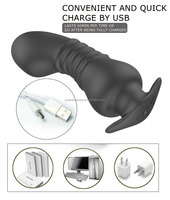 Mann Prostata-Massage gerät und Fernbedienung Anal Plug Großhandel männlich Butt Plug Sex Produkte für Back Court Vibration