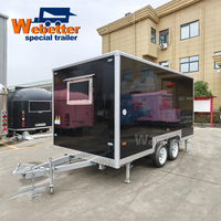 Webetter Carritos Foodtruck Concession Trailer Taco Truck Mobile Restaurant Churros Cart BBQ Pizza Food Trailer Entièrement équipé