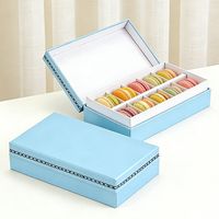 Boîte en papier personnalisée élégante rectangulaire écologique pour bonbons, biscuits, noix, chocolat, macarons, gâteaux, en-cas, cadeaux, en forme de livre