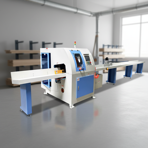 Système de transfert à pignon-rail pour <span class=keywords><strong>scie</strong></span> à <span class=keywords><strong>onglet</strong></span> horizontale automatique 45/90°, assurant une alimentation stable et de haute précision des matériaux - Product Image 1