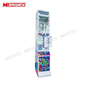 New Lucky Gift Crane Claw Machine Wholesale Coin Operated Small Catcher Games Machines Mini Claw Machine With Bill Acceptor