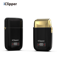 Alat Cukur Elektrik IClipper-TX2 USB Isi Ulang untuk Pria, Pemotong Rambut Botak, Penghilang Jenggot, Alat Cukur Rambut Bertenaga Baterai untuk Penggunaan Rumah Tangga