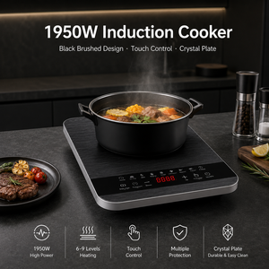 Cocina <span class=keywords><strong>de</strong></span> Inducción Portátil para el Hogar, Tamaño Compacto, Pantalla LED, Función <span class=keywords><strong>de</strong></span> Temporizador, para las Necesidades Diarias <span class=keywords><strong>de</strong></span> Cocina <span class=keywords><strong>en</strong></span> Casa KI02016 - Product Image 2