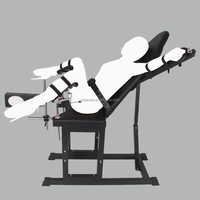 Chaise de Torture BDSM en Métal Télécommandée, Chaise à Talons, Ensemble de Contrainte, Chaise Poulpe, Lit de Punition, Jouets pour Couples et Adultes