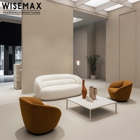 WISEMAX meubles canapés de salon en forme de l, ensemble de canapé de sol moderne, meubles en tissu, canapé modulaire incurvé, ensemble de canapés de salon