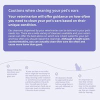 Nettoyant Auriculaire pour Chiens et Chats : Traitement Antiseptique et Antifongique pour Infections des Oreilles, Élimine les Odeurs de Levure et les Oreilles Tombantes