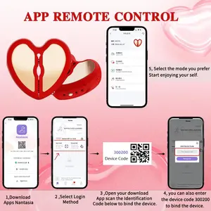 アプリリモコン乳首クランプ乳房マッサージバイブレーターBDSMフェチふらつくキンキー女性セックスおもちゃカップルセックス喜び - Product Image 4