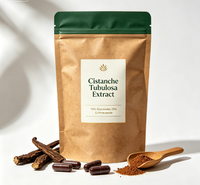 Extrait de Cistanche Tubulosa en Capsules 70% Glycosides 25% Echinacoside Soutien Hépatique Anti-Fatigue Complément Alimentaire OEM