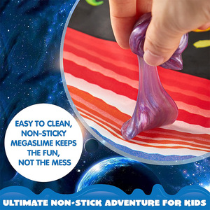 Lot de slime pour fêtes, Balle de slime Galaxie - Extensible, non collante, sans dégâts, anti-stress et jouets sûrs pour filles et garçons - Product Image 6