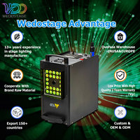 Machine à fumée verticale Wedostage DMX 240W en métal avec télécommande, machine à fumée colonne pour mariages, fêtes et effets spéciaux