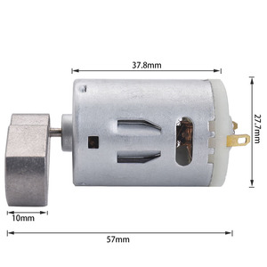 <span class=keywords><strong>Motor</strong></span> de vibración CC 6V 9V 12V 1000RPM, potente vibración, motores vibratorios excéntricos, masajeador de juguete RS385 - Product Image 5