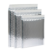 Sacs d'expédition antichoc en aluminium métallisé rembourrés auto-adhésifs, enveloppes postales à bulles d'air, sacs d'envoi