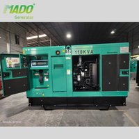 Groupe électrogène insonorisé Cummings 100kVA 110kVA 125kVA 150kVA 200kVA 300kVA 400kVA 500kVA Stamford Leroy-Somer ATS Triphasé 4