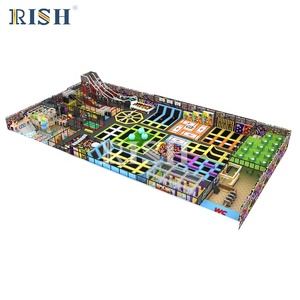 Parque <span class=keywords><strong>de</strong></span> Trampolines Multifuncional con Laberinto, Área <span class=keywords><strong>de</strong></span> Juegos Interior Grande para Niños, Equipo Comercial para Parques <span class=keywords><strong>de</strong></span> Diversión - Product Image 3