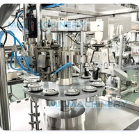 Machine de remplissage et de scellage automatique de tubes à haute vitesse pour pâtes à haute viscosité, dentifrice, crème cosmétique
