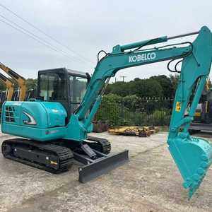 Mini Excavadora Kobelco SK60 de 6 Toneladas de Alta Eficiencia, Excavadora de Orugas de Alta Velocidad para Construcción Urbana - Product Image 3