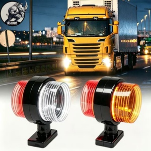 Luci LED Bicolore RHINO per Camion, Indicatori Laterali Doppi 12-24V Impermeabili, Accessori Auto - Product Image 5