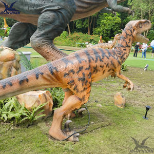 Estatua de Raptor de tamaño real en la vida real Velociraptor <span class=keywords><strong>Dino</strong></span> 2024 para Animatronic Dinosaur Park - Product Image 4