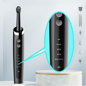5 cabezales de repuesto, máquina pulidora eléctrica portátil para blanquear los dientes, pulidor <span class=keywords><strong>Dental</strong></span> para uso doméstico <span class=keywords><strong>con</strong></span> luz LED - Product Image 3