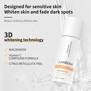 Tónico Facial Blanqueador con Niacinamida y Vitamina C LANBENA, Aclaramiento 3D para Mejorar la Opacidad, Hidratación Profunda - Product Image 5