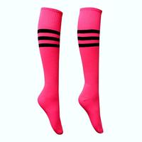 Vente en gros Logo personnalisé Chaussettes de baseball softball pour enfants longues de football pour jeunes à hauteur du genou pour garçons et filles