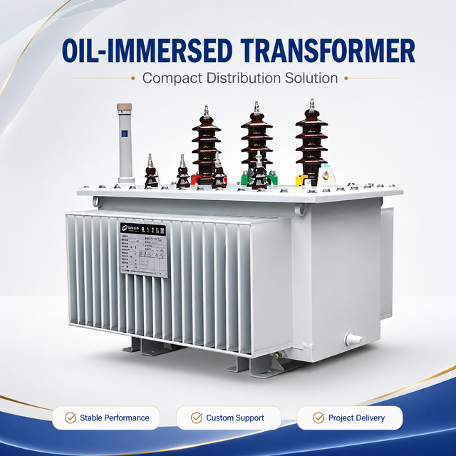 300kVA 20kV/0.4kV Electric Power Distribution Transformer for Medium Voltage Substation Industrial Commercial Electrical Systems