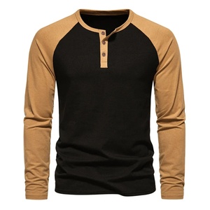 Camiseta de Manga Larga para Hombre, Corte Ajustado, Cuello Redondo, Manga Raglán, Color Personalizado, Antiarrugas, Secado Rápido, Tejido de Poliéster Transpirable - Product Image 5